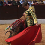 Ginés Marín, elegante y encajado. (FOTO:Gallardo)