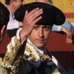 Tulio Salguero en su último paseíllo en Olivenza. (FOTOS: Gallardo)