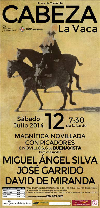 Cartel del festejo