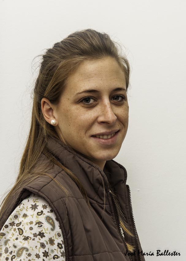 Marisa Muñoz, ganadera de Guadajira. (FOTO: J.Mª. Ballester)