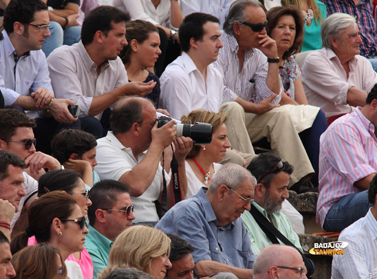 El presidente Monago ejerciendo su afición