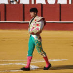 Ferrera haciendo en solitario el paseíllo en La Malagueta. (FOTO: La Malagueta)