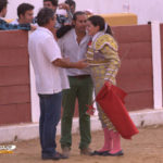Mª del Mar Santos brinda a los que han sido hasta hoy sus profesores. (FOTO:Gallardo)