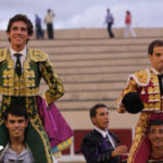 La espada privó a Tulio Salguero a la hora de acompañar a Ginés Marín y Emilio Martín en la salida a hombros. (FOTO: Gallardo)