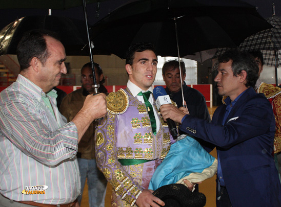 Luis Domínguez, ganador del III Certamen de Novilladas del Patronato de Tauromaquia