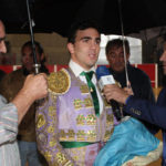 Luis Domínguez tras proclamarse ganador del Certamen. (FOTO: Gallardo)