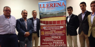 Nandi Masedo, Valentín Cortés, José Cutiño, Tomás Campos, Jesús Díez y Tomás Angulo