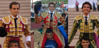 Emilio Martín, García Corbacho y Ginés Marín.