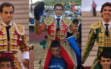 Emilio Martín, García Corbacho y Ginés Marín.
