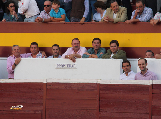 La familia Ramos acompañados de amigos