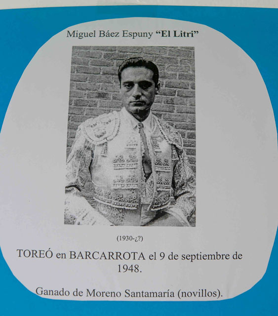 Miguel Báez Litri (9 de septiembre de 1948)
