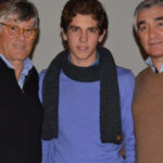 Ginés Marín junto a su dos apoderados. (FOTO: cosodebadajoz.com)