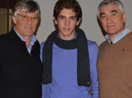 Ginés Marín estará apoderado por Cutiño y Casas Ginés Marín junto a su dos apoderados. (FOTO: cosodebadajoz.com)