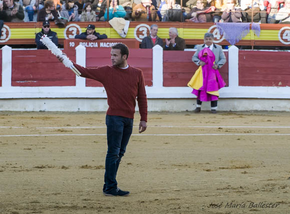 Antonio Ferrera que estaba en el tendido...