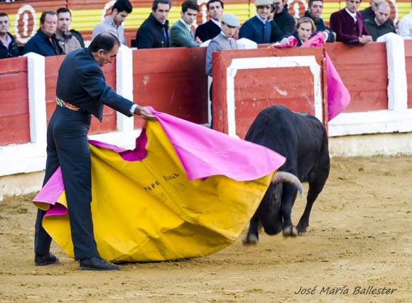 Pepe Elbal y el novillo de Conde de la Corte