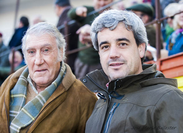 Diego Gª de la Peña y Antonio López Gibaja