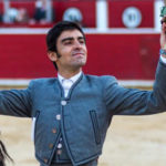 Los tres diestros en sus actuaciones del 28 de febrero. (FOTOS: Carlos Pinto y Fran Jiménez)