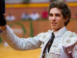 Gines Marín en la pasada edición del zapato de oro. (FOTO: Poyatos-mundotoro.com)