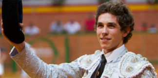 Gines Marín en la pasada edición del zapato de oro. (FOTO: Poyatos-mundotoro.com)