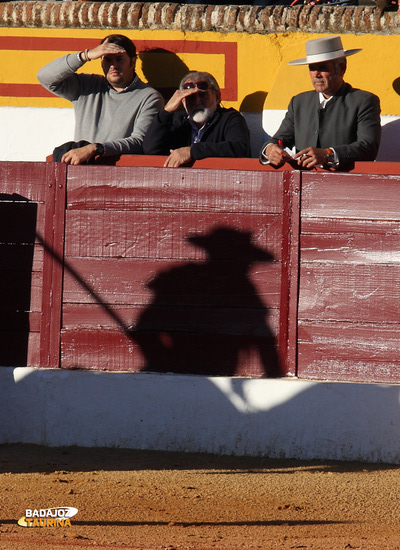 Quico Cancho Terrón y el Mayoral de Talavante, cara al sol