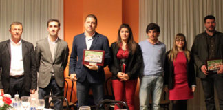 Los intervinientes en las IX Jornadas Taurinas de la P.T. Conde de la Corte de Jerez de los Caballeros