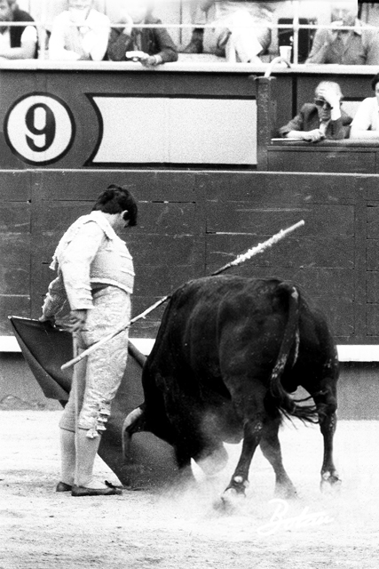 E incluso con ellos dejó sus gotas de toreo caro