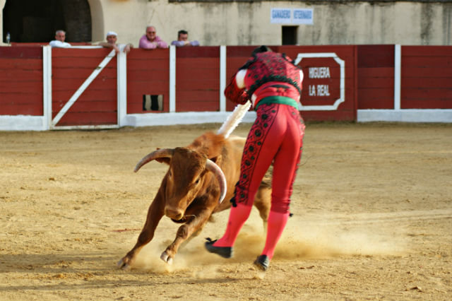 Además fue invitado a poner banderillas