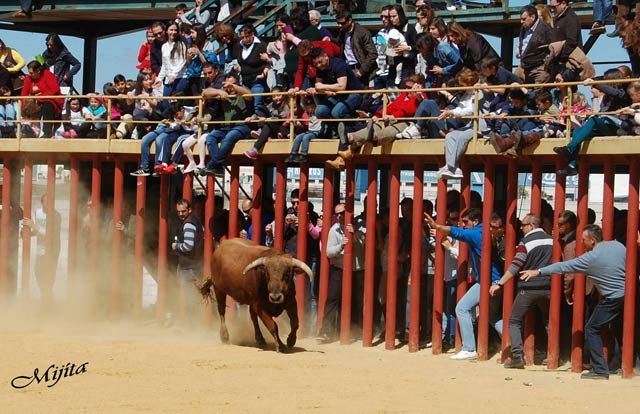 El festejo popular del domingo por la mañana