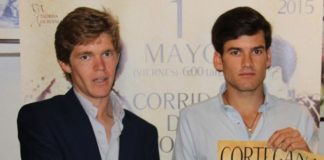 Borja Jiménez y Jose Garrido, mano a mano en Cortegana (FOTO: taurinadebuendia)
