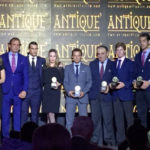 Antonio Ferrera y José Garrido junto al resto de premiados