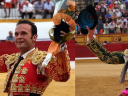 Antonio Ferrera y Ginés Marín en dos imágenes de archivo (FOTO: Gallardo)