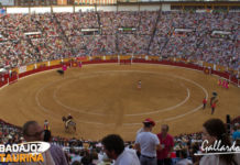 Aspecto de la plaza de toros de Badajoz. (FOTO: Gallardo)