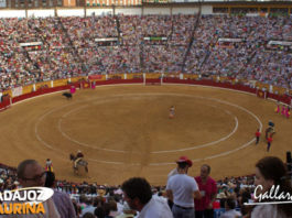 Aspecto de la plaza de toros de Badajoz. (FOTO: Gallardo)