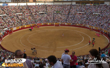 Aspecto de la plaza de toros de Badajoz. (FOTO: Gallardo)