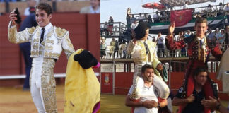 Posada de Maravillas, oreja en Sevilla. Juanito y Pintiado, a hombros en Talarrubias (FOTO: Toromedia)