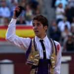 Posada de Maravillas con la oreja ganada a ley en Las Ventas (FOTO:Julián López-mundotoro.com)