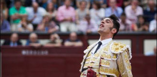 Desplante de Talavante esta tarde en Las Ventas (FOTO: Juan Pelegrín)