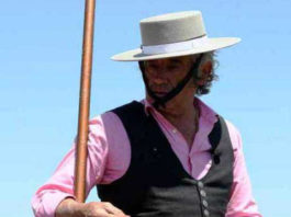 El ganadero Curro Ruiz Meléndez en una faena de campo (FOTO: Gallardo)