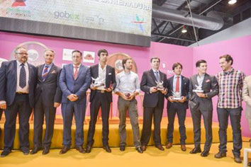 Entrega de premios de la Federación Taurina de Extremadura