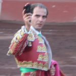 Jaime Martínez paseando la oreja cortada en Tampico (FOTO: Edgar Mendoza)