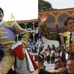 Alejandro Talavante y Ginés Marín, en dos imágenes de archivo