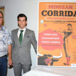 Tomás Campos durante la presentación del cartel de su próxima actuación en Francia
