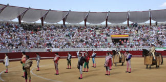 Plaza de toros de Don Benito en el día de su inauguración (FOTO: Gallardo)