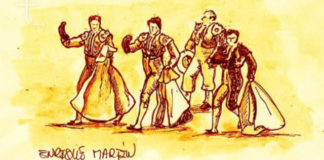Dibujo de Enrique Martín