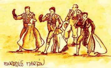Dibujo de Enrique Martín