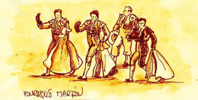 Dibujo de Enrique Martín