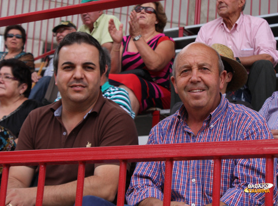 Serafín y José, aficionados de Valencia del V.