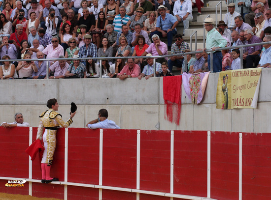 Emotivo brindis de Tomás Angulo