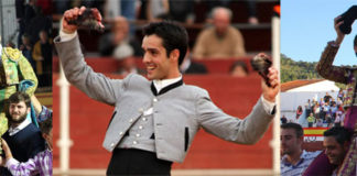 Garrido, Miguelín Murillo y Miguel Ángel Silva en imagenes de archivo