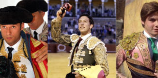 Antonio Ferrera, Miguel Ángel Silva y Antonio Medina